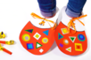 Fabricar zapato de payaso niño papel - Actividades manuales Carnaval, Martes de Carnaval – 10doigts.fr