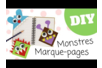 Fabricar marcapáginas - Actividades manuales Halloween – 10doigts.fr