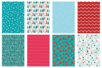 Christmas-Themed Paper, A4 Size - 14 Sheets - 7 - Seasonal Papers - 10doigts.com - Seasonal Papers – 10doigts.fr
