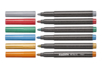 Metallic Markers, Wide Tip - 6 Colors - 3 - Broad Tip Markers - 10doigts.com - Broad Tip Markers – 10doigts.fr