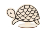 Figuritas de madera con relieve - Tortuga - Kits de modelado – 10doigts.fr