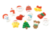 Figuritas de resina de Navidad Niño - Pequeñas decoraciones de Navidad – 10doigts.fr