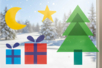 película vitrostática navidad - Film plástico, rhodoïd – 10doigts.fr