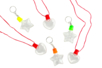 DIY Jewelry Kit with Colored Sand - 6 Jewelry Pieces + 12 Sand Tubes - 5 - Keychains - 10doigts.com - Keychains – 10doigts.fr