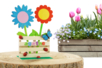 Flower Planter - 1 - Flower Crafts: Creations Inspired by Nature and the Seasons - 10doigts.com - Flower Crafts: Creations Inspired by Nature and the Seasons – 10doigts.fr