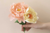 flores de papel crepé otoño - Flores de papel crepé para manualidades: crea ramos duraderos – 10doigts.fr