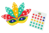 Formas Carnaval + gomets - máscaras - Kits creativos Carnaval - Actividades manuales y de bricolaje para Carnaval – 10doigts.fr