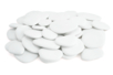 Flat Recycled Plastic Pebbles - 50 Pieces - Pebbles and Shells - 10doigts.fr