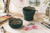 Vaso de agua plegable Clic & Go, Faber-Castell - Palettes & accessoires – 10doigts.fr