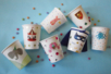 Vasos de cartón blancos - set de 8 unidads - Decoraciones de mesa – 10doigts.fr