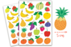 Fruit Stickers - 46 pcs - 1 - Flower, Fruit, and Vegetable Stickers - 10doigts.com - Flower, Fruit, and Vegetable Stickers – 10doigts.fr