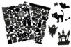 Gomets Siluetas Halloween - Gomets Halloween – 10doigts.fr
