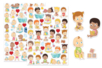 Baby Stickers - (2 sheets) - 1 - Baby Stickers - 10doigts.com - Baby Stickers – 10doigts.fr
