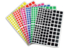 gommettes carrées - Assorted Shapes Stickers – 10doigts.fr