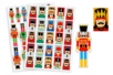 Gomets nuez - 42 gomets - Gomets y pegatinas Navidad – 10doigts.fr