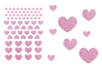 Glitter Heart Stickers - 72 pcs - 3 - Heart Stickers - 10doigts.com - Heart Stickers – 10doigts.fr