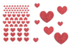 Glitter Heart Stickers - 72 pcs - 2 - Heart Stickers - 10doigts.com - Heart Stickers – 10doigts.fr