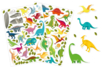 Kit mural de dinosaurios con pegatinas - Gomets historias y decoraciones – 10doigts.fr