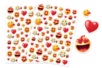 Gomets "Emoticones LOVE" - 2 planchas - Gomets Día de los padres – 10doigts.fr