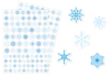 Gomets copos - 2 planchas - Gomets y pegatinas Navidad – 10doigts.fr