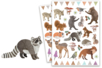 gomets bosque - Gomets animales – 10doigts.fr