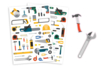 Tool Stickers - 84 pcs - 1 - Transport and Profession Stickers - 10doigts.com - Transport and Profession Stickers – 10doigts.fr
