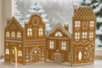 Gran aldea de Navidad + 1 marcador blanco - Pesebres y pueblos de Navidad para fabricar – 10doigts.fr