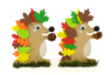 Erizos Otoño Manualidades niños - Actividades manuales Otoño – 10doigts.fr
