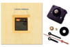 Square Wooden Clock - 3 - Craftable Clocks - 10doigts.com - Craftable Clocks – 10doigts.fr
