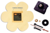 Wood Flower Clock - 2 - Craftable Clocks - 10doigts.com - Craftable Clocks – 10doigts.fr