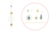 Sun Catcher Kit - 3 Assorted Suspensions - 3 - Dreamcatcher Kits - 10doigts.com - Dreamcatcher Kits – 10doigts.fr