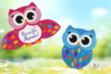Owl Mobile Card Kit - 6 Cards - 1 - Card Making Kits - 10doigts.com - Card Making Kits – 10doigts.fr