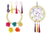 kit DIY atrapa sueños - Actividades manuales Deco casa DIY – 10doigts.fr