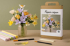 Crepe Paper Flowers Kit - Pastel Bouquet - 5 - Crepe paper flowers - 10doigts.com - Crepe paper flowers – 10doigts.fr
