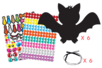 kit de halloween murciélago - Kits creativos de Halloween – 10doigts.fr