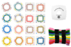 Kumihimo Kit for Making Bracelets - 3 - Cotton Thread, Skein - 10doigts.com - Cotton Thread, Skein – 10doigts.fr