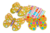 Kit mariposas en cartulina resistente + gomets - Kits creativos gomets – 10doigts.fr