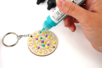 Kit llavero Mandalas en madera tutorial - Llaveros – 10doigts.fr