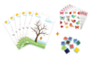 Kit cuadros árboles huellas + sellos - 6 cuadros - Kits educativos: el placer de aprender a través de la manipulación. – 10doigts.fr