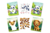 Kit de cuadros con pegatinas número A5 león y panda - 2 pcs - Kits de naturaleza y fauna: construye tu mini selva en casa. – 10doigts.fr