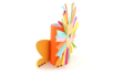 Kits creativos leones con melena multicolor - Kits de naturaleza y fauna: construye tu mini selva en casa. – 10doigts.fr