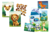 Kits de cuadros de gomets numerados: Temas a elegir - Kits de naturaleza y fauna: construye tu mini selva en casa. – 10doigts.fr