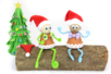 elfos de Navidad macetas de terracota - Actividades manuales de Navidad – 10doigts.fr