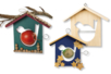 Wooden Bird Feeder to Hang - 6 - Wooden Birdhouses and Feeders - 10doigts.com - Wooden Birdhouses and Feeders – 10doigts.fr