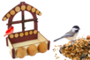 Wooden House Feeder to Assemble - 2 - Wooden Birdhouses and Feeders - 10doigts.com - Wooden Birdhouses and Feeders – 10doigts.fr
