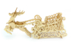 Wooden Sleigh and Reindeer Model Kit - 2 - Christmas Wooden Objects - 10doigts.com - Christmas Wooden Objects – 10doigts.fr