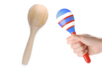 maracas pintura Francia - Instrumentos de madera – 10doigts.fr