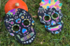 Calaveras Scratch Masks - 4 Pieces - 10 - Creative Masks for Kids - 10doigts.com - Creative Masks for Kids – 10doigts.fr