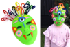Fabricar una máscara para Halloween - Limpiapipas – 10doigts.fr