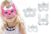 Máscara unicornio princesa - Máscaras creativas para niños – 10doigts.fr